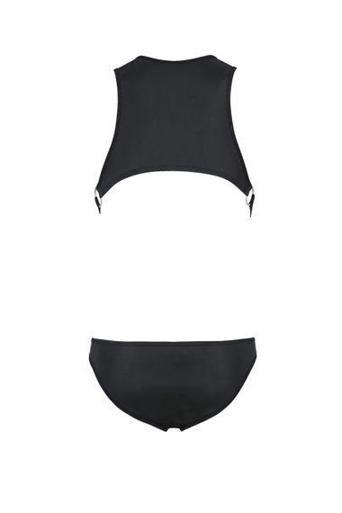 Боди под кожу Passion 056 BODY ADAM, Черный, L, XL | Зображення 3