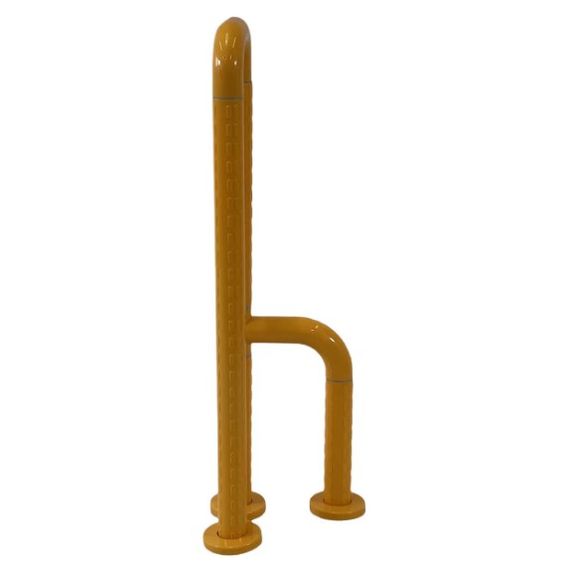 Поручень посилений SanStore з поворотною ніжкою жовтий HS-002A | Зображення 2