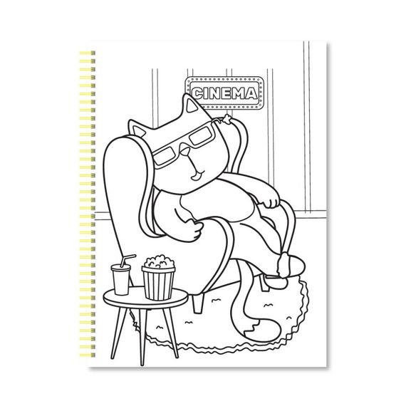 Детская раскраска с карандашами "Coloring fun" НТ-39-03, 24 листа | Зображення 1