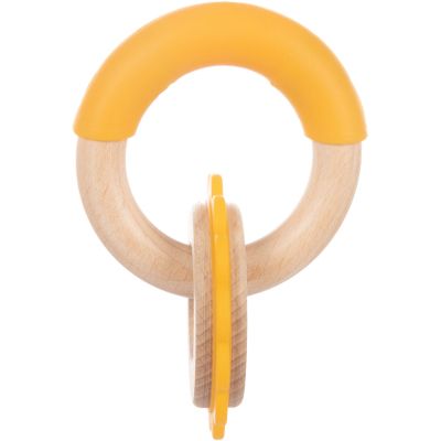 Прорезыватель Canpol babies деревянно-силиконовая Лев (80/300) | Зображення 2