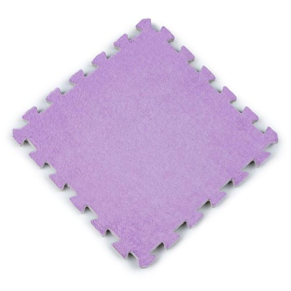Підлога-пазл плюшева ФІОЛТИВИЙ 30*30*1cm (D) SW-00002086