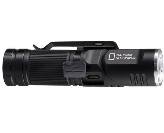Ліхтар налобний туристичний для риболовлі National Geographic Iluminos Led Flashlight head mount 450 lm | Зображення 5