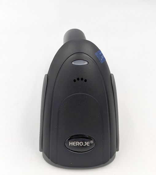 1D, 2D CMOS беспров. сканер штрих- и QR-кодов, USB Heroje H288W-2770 с датч.движ. и вибро черный (H288W-2770) | Зображення 2