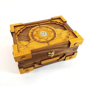 Ящик с крышкой Hearthstone 22,8х16,8х10,8 см Мастерская мистера Томаса Дерево Лак