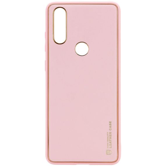 Шкіряний чохол Xshield для Xiaomi Redmi Note 7 / Note 7 Pro / Note 7s Рожевий / Pink