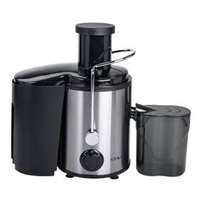Соковижималка шнекова електрична з чашею Sokany SK-4000 800 Вт Чорна