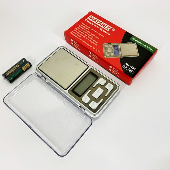 Карманные весы для взвешивания, Компактные электронные весы для ювелиров Супер точные VO-27 | Зображення 5