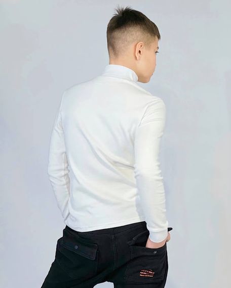 Водолазка дитяча (підліткова) Носи своє 152 Білий (p-7597-63786) | Зображення 3