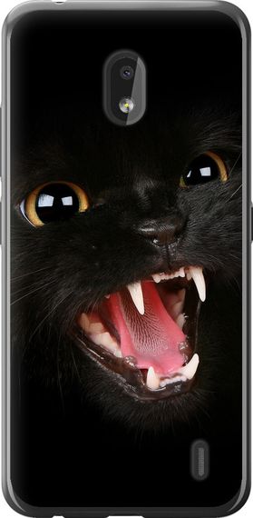 Чехол на Nokia 2.2 Чёрная кошка "932u-1706-17620"