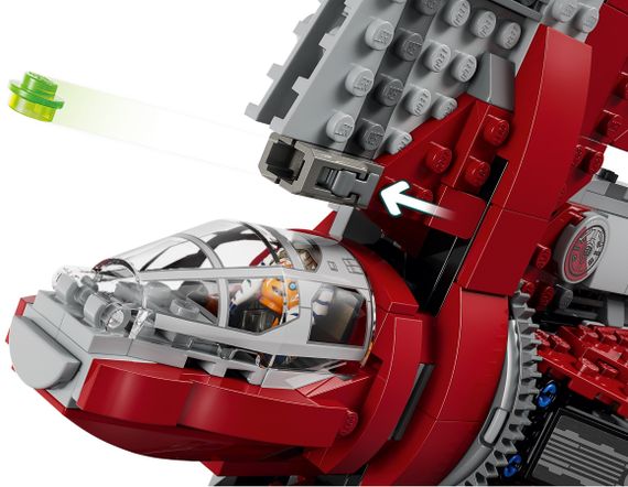 Конструктор LEGO Star Wars™ Шатл джедаїв T-6 Асоки Тано (75362) | Зображення 4