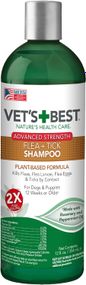 Шампунь от блох и клещей для собак Vet's Best Flea & Tick Shampoo 355 мл