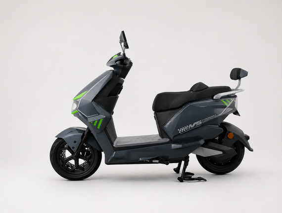 Электроскутер Crosser V5 2500W 72V 35Ah Graphene, до 80 км, 70 км/ч, 2500 Вт, двухместный | Зображення 3