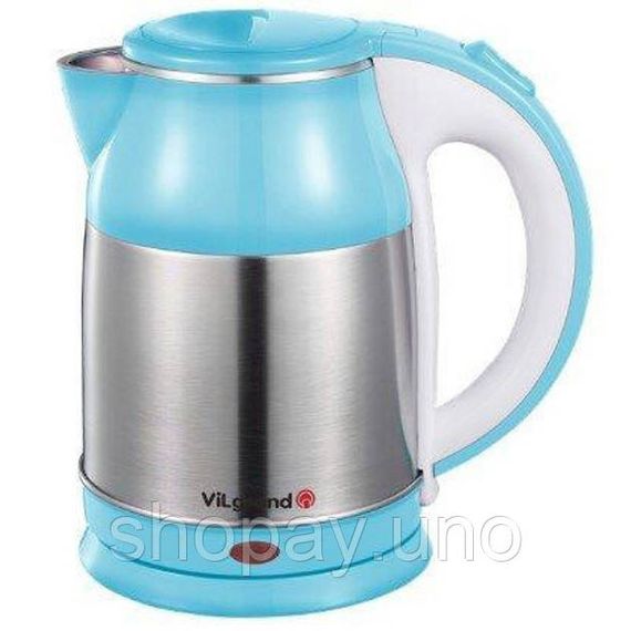 Электрочайник Vilgrand VS-18103 blue 1.8л | Зображення 1