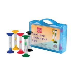 Набір для експериментів EDU-Toys Набір пісочних годинників для вчителя 5 шт (GM194)