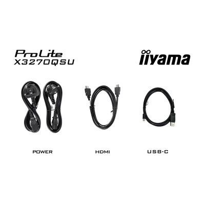 Монитор iiyama X3270QSU-B1 | Зображення 6