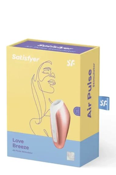 Вакуумний стимулятор SATISFYER LOVE BREEZE COPPER Sex Aura | Зображення 1