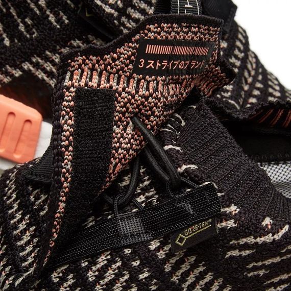 Кроссовки мужские adidas NMD TS1 Primeknit GTX BB9176 (черные, водонепроницаемая мембрана, бренд адидас) 44⅔ (UK 10 / US 10.5 - стелька 28.5 см) | Зображення 4