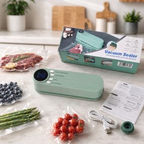 Акумуляторний вакуумний пакувальник Vacuum Sealer