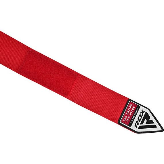 Бинти для боксу RDX WX Professional Boxing Hand Wraps Red (4.5м.) | Зображення 3
