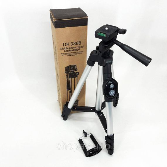 Трипод триногу штатив Tripod DK-3888 з пультом Bluetooth | Зображення 6