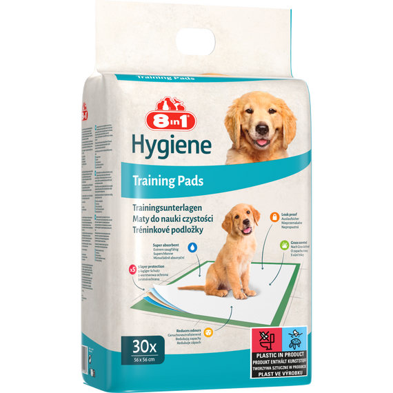 Пелюшки 8in1 Training Pads для собак з целюлози 56x56 см30 шт | Зображення 3