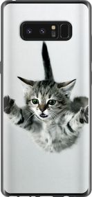 Чехол на Samsung Galaxy Note 8 Летящий котёнок "2322u-1020-17620"