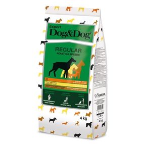 Сухий корм із куркою для собак Gheda D&Dog Expert Regular, 4 кг