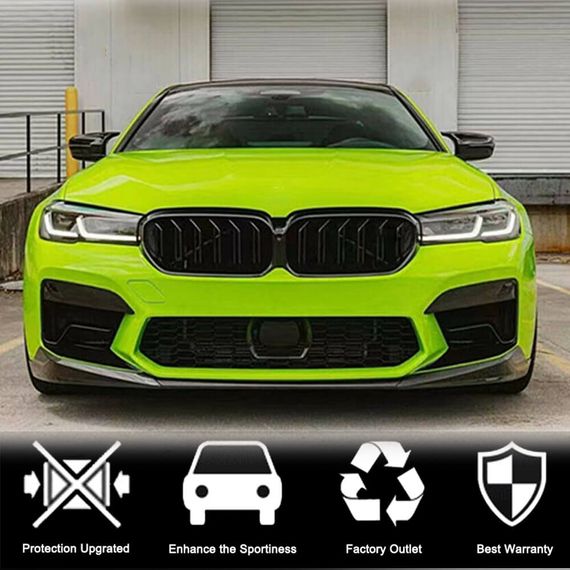 Окантовка решетки радиатора (2021-2023, Карбон) для BMW 5 серия G30/31 | Зображення 2