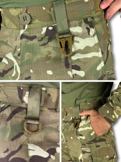 Тактичні штани Raptor «FLEX» з наколінниками та еластичними вставками Мультикам 52/5 | Зображення 6