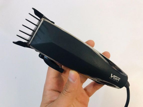 Профессиональная проводная машинка для стрижки волос VGR V-033 машинка для волос | Зображення 2