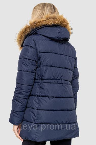 Куртка жіноча зимова, колір темно-синій, розміри XS, S, M, L, XL FA_008669 | Зображення 3