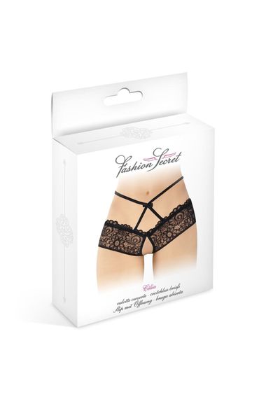 Трусики с вырезом Fashion Secret Celia Черный One Size | Зображення 2