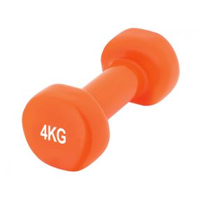 Гантель вінілова PowerPlay 4125 Achilles 4 кг. Помаранчева (1шт.)