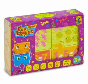 Деревянные пазлы "Математика" 7372 4FUN Game Club (6945717431096)