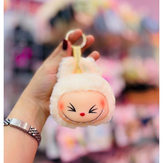 Брелок Labubu НОВИНКА, плюшевий брелок із вушками Лабубу, аксесуар для ключів | Зображення 8