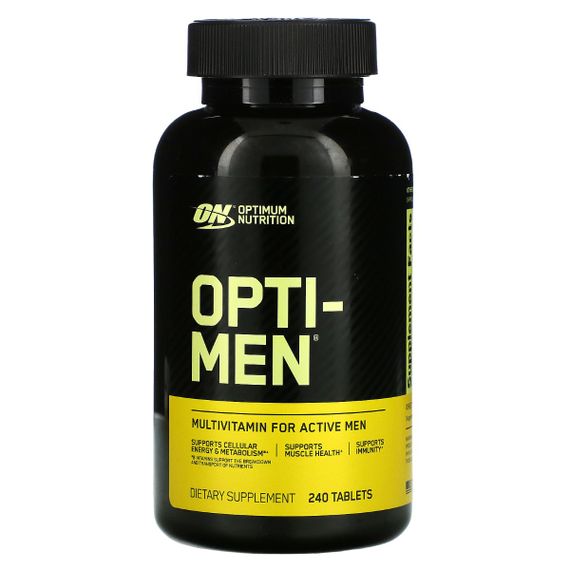 Вітамінно-мінеральний комплекс для спорту Optimum Nutrition Opti-Men 240 Tabs