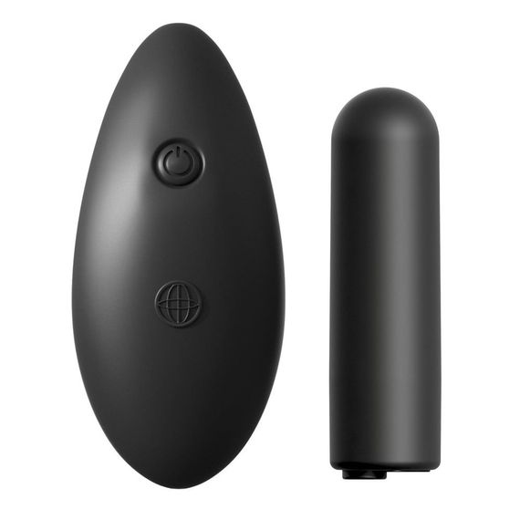 Вибратор в трусики Pipedream Fetish Fantasy с дистанционным управлением, черный Sex Aura | Зображення 3