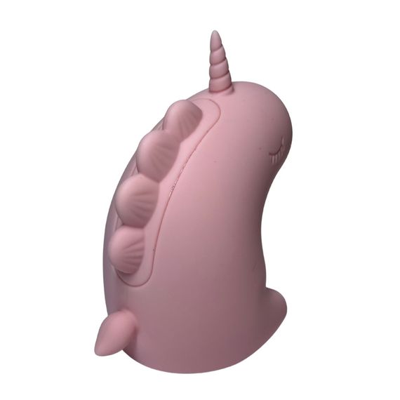 Стимулятор клітора з пульсацією UNIVIBE Єдиноріг, 5 режимів, рожевий Sex Aura | Зображення 5