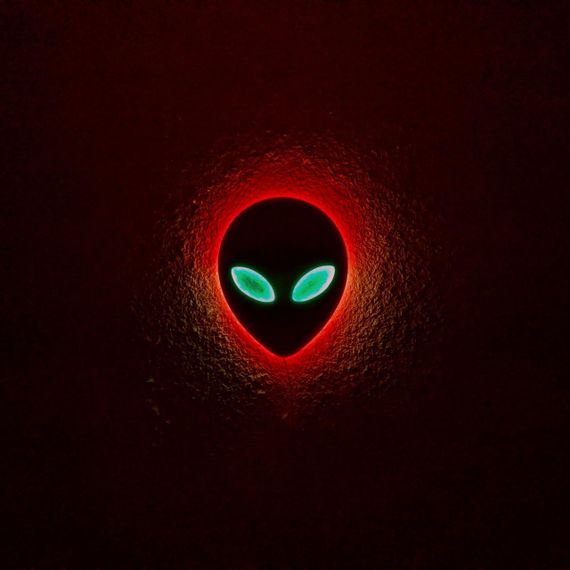 Панно декоративная картина на стену Пришелец LED подсветка 300х243 acr-p000224 | Зображення 2