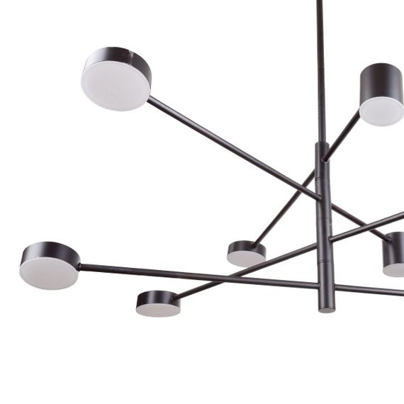 Светильник потолочный подвесной BR-01 631S/8 LED 56W WW + NW + CW BK | Зображення 2