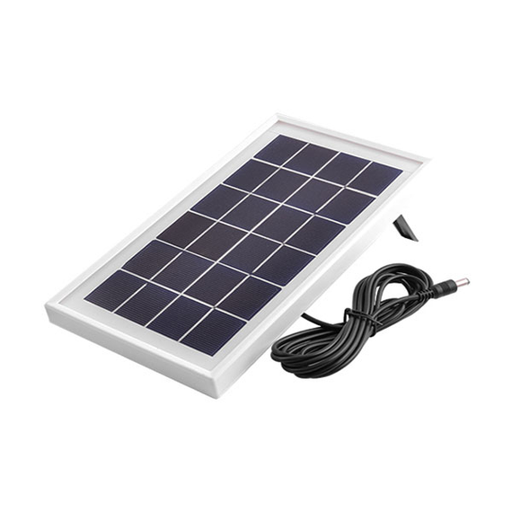 Переносной светодиодный фонарь на солнечной батарее 1902T, Power Bank, две лампы, переходники | Зображення 4