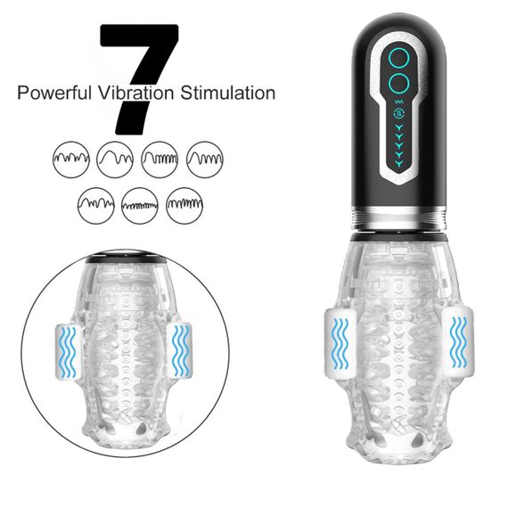 Мастурбатор Thrusting Rotation 360 Pro з функцією обертання та руху Sex Aura | Зображення 4