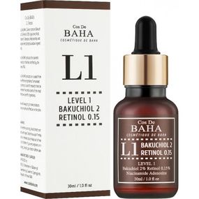 Сироватка для обличчя Cos De BAHA L1 Bakuchiol & Retinol Serum (30 ml)