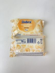 Мило туалетне тверде ТМ "Dobra" "Зволожуючий крем" 70г