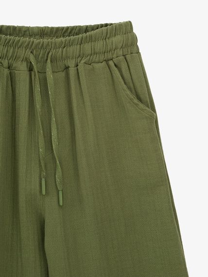 Штани однотонні для хлопчика Aura Style 5024-1 116 см Хакі shop (2000999615269) | Зображення 1