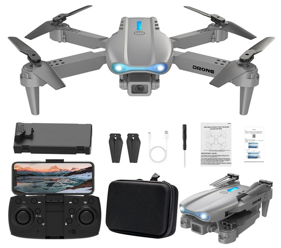 Квадрокоптер (міні-дрон) S89 Pro з камерою HD, Wi-Fi, FPV   знижка