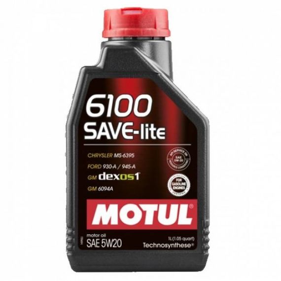 Моторна олива Motul 6100 SAVE-LITE 5W-20 1л.