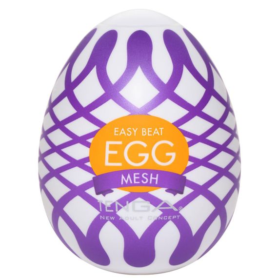 Мастурбатор-яйце Tenga Egg Mesh із сітчастим рельєфом Sex Aura
