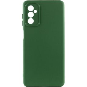 Чехол Silicone Cover Lakshmi Full Camera (A) для Samsung Galaxy M54 5G Full camera, Бордовий/Marsala Full camera, Зелений/Dark green