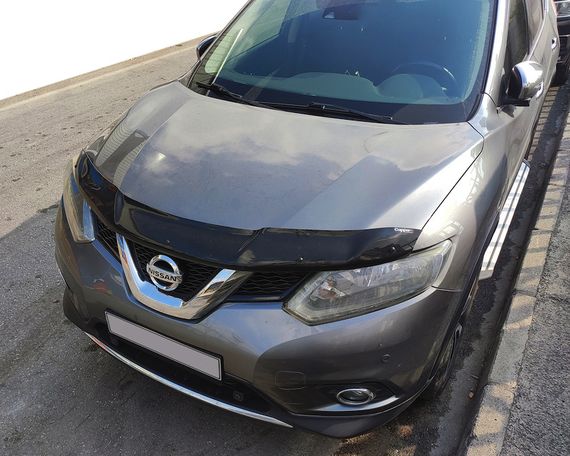Дефлектор капота (EuroCap) для Nissan X-trail T32/Rogue 2014-2021 гг | Зображення 1